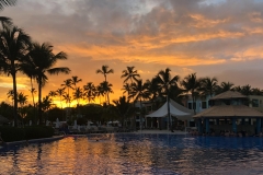Sunset in Punta Cana!