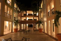 Courtyard view.
