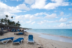View of the beach, pointing north.