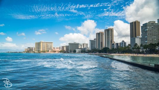 Waikiki Beach, mid afternoon. hawaii-waikiki-4