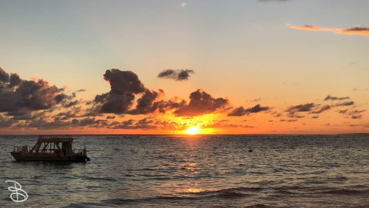 Sunrise on the day we leave! Sunrise on the day we leave!